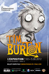 Affiche de l'Exposition Tim Burton